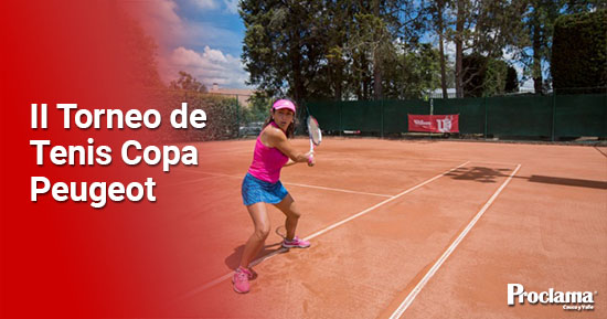 Llega a Cali el encuentro más esperado de la temporada - II Torneo de Tenis Copa Peugeot