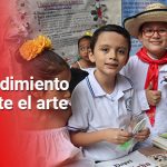 Proclama Junior en la Feria de la Ciencia, Arte y Tecnología