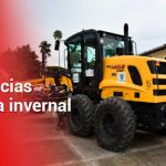 Entrega de maquinaria amarilla para atender emergencias por lluvias