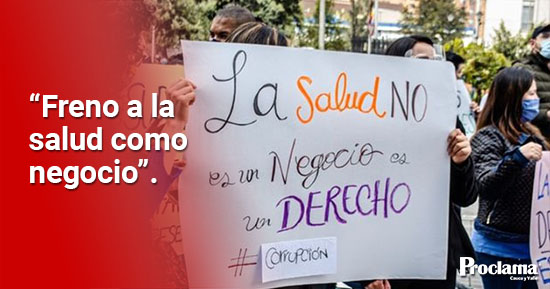 La salud no es un negocio es un derecho - EPS temen Reforma a la Salud