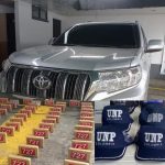 En Caloto inmovilizaron camioneta de la UNP cargada con cocaína
