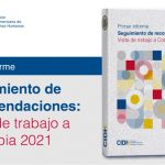 CIDH presenta informe de seguimiento de recomendaciones a Colombia