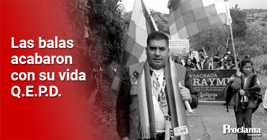 Asesinan a representante indígena Marcos López en Nariño Asesinan a representante indígena Marcos López en Nariño