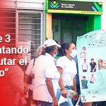 Caloteñas hacen plantón en el Banco Agrario del municipio.