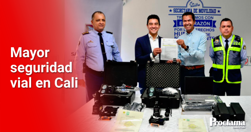 Mayor Seguridad vial en Cali