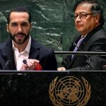 Bukele casi noquea a Petro