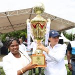Vicepresidenta y Mindeporte clausuraron torneo de fútbol en Puerto Tejada