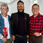 Alfonso Luna Gelloer, director Proclama del Cauca y Valle; Edinson Bolaños, director Revista La Raya; David Luna, gerente Proclama.