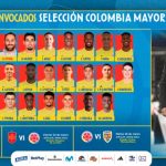 Selección Colombia de Mayores que enfrentará a España y Rumania