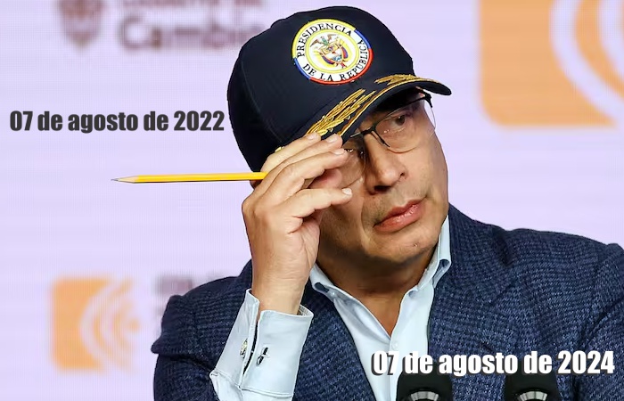DOS AÑOS DE PETRO DOS AÑOS DE PETRO