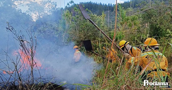 No paran los incendios forestales en la zona rural de Popayán No paran los incendios forestales en la zona rural de Popayán