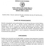 Juez de la República expone incumplimiento de la gerente de la ESE Norte 1