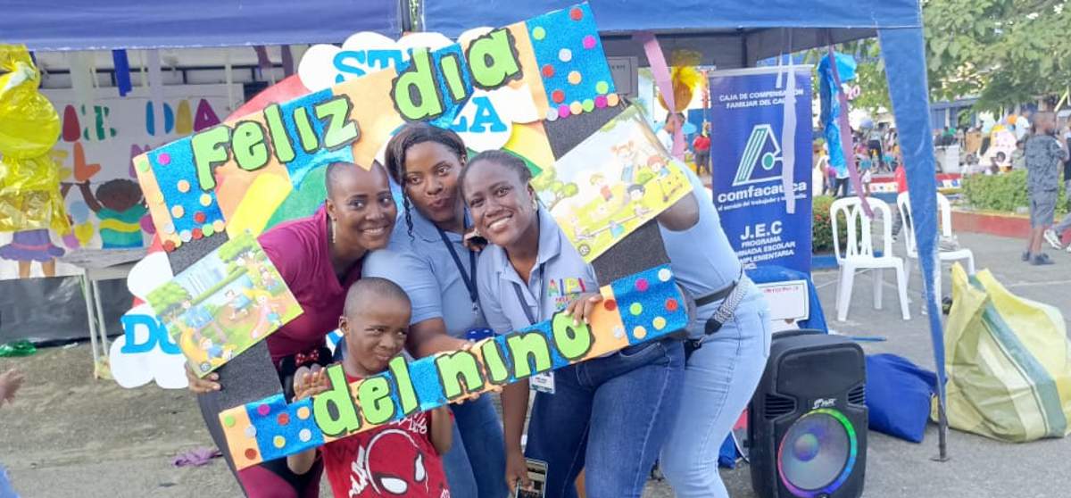 Guapi celebra la niñez con arte y juegos - Entornos protectores para los niños