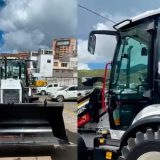 Gobierno entrega maquinaria vial en Nariño