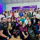 Algunos integrantes de colectivos radiales que conforman la parrilla de programación de Unicauca Estéreo en 2025.
