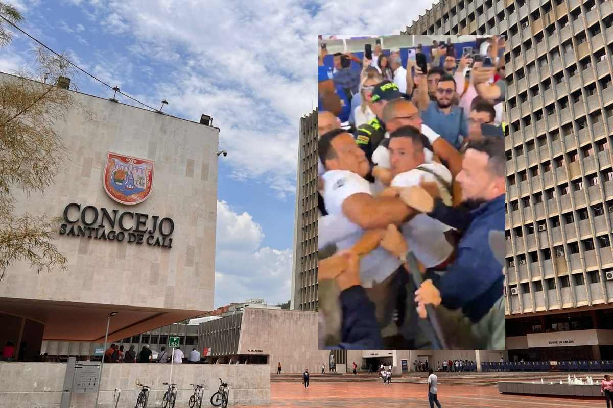 Sesión del Concejo de Cali terminó en pelea, esto se sabe