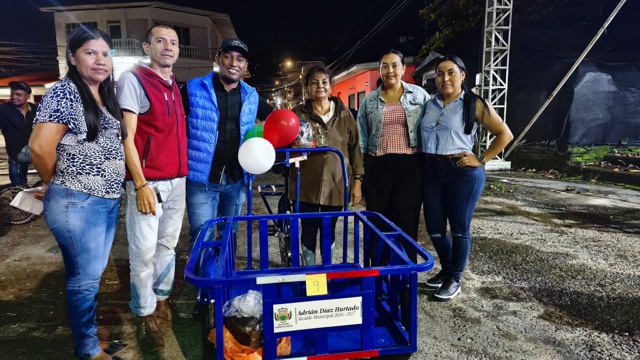Corinto entrega triciclos a comunidad recicladora del municipio3 Corinto entrega triciclos a comunidad recicladora del municipio3