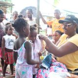 Donación humanitaria a comunidades vulnerables de Guapi