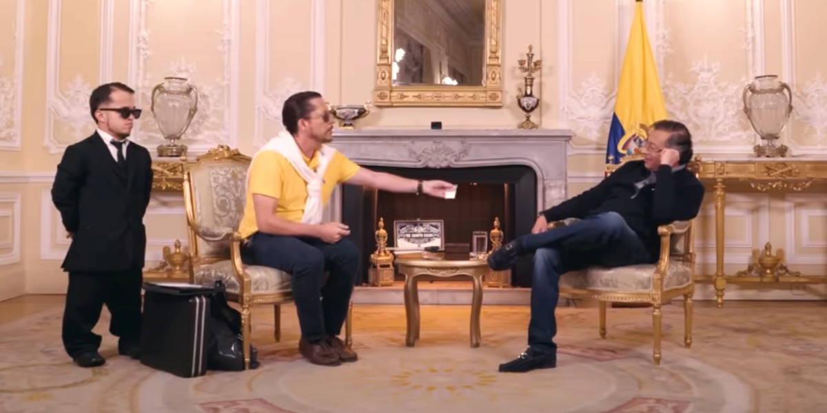 PETRO Y LA ENTREVISTA CON JUANPIS GONZÁLEZ POMBO