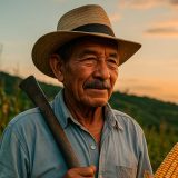 El abnegado campesino colombiano