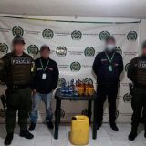 Licor adulterado decomisado en operativo en Genoy