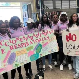 Movilización en Guachené contra el trabajo infantil