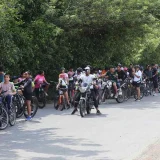 Santa Ana pedaleó unida por la niñez