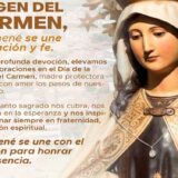 Guachené honra a la Virgen del Carmen