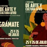 Popayán se prepara para celebrar el I Festival de Arte y Cultura Afro