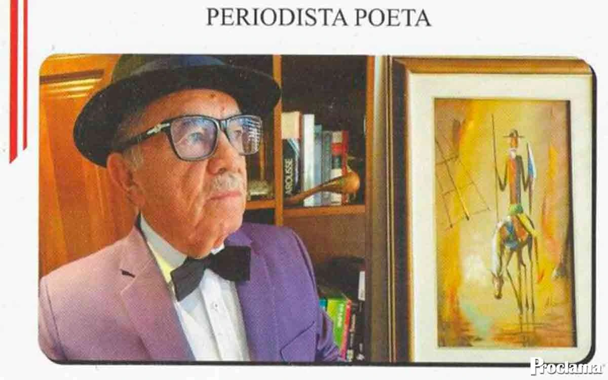 El poeta Rafael Galvis Chaves está feliz: encontró tres viejas palabras y va por un Guinness Records