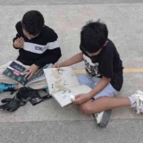 Niñas y niños escriben sus historias en Toribío