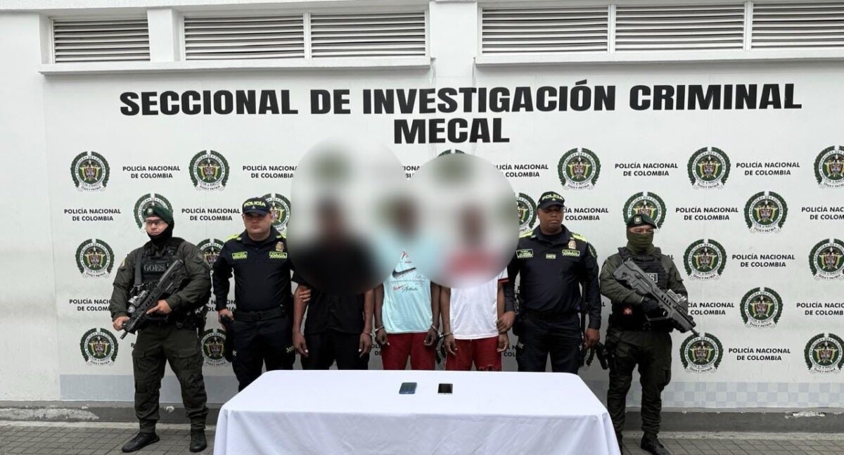 Captura de autores del atentado en CAI de Cali