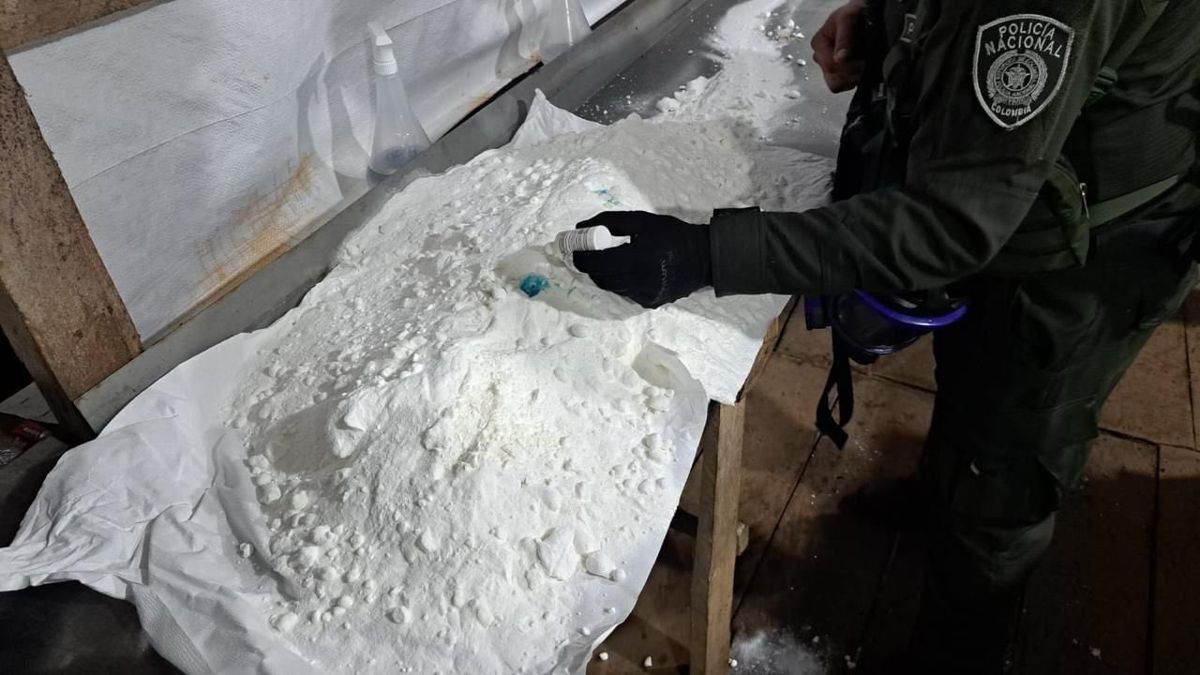 Desmantelan mega laboratorio de cocaína en Cauca