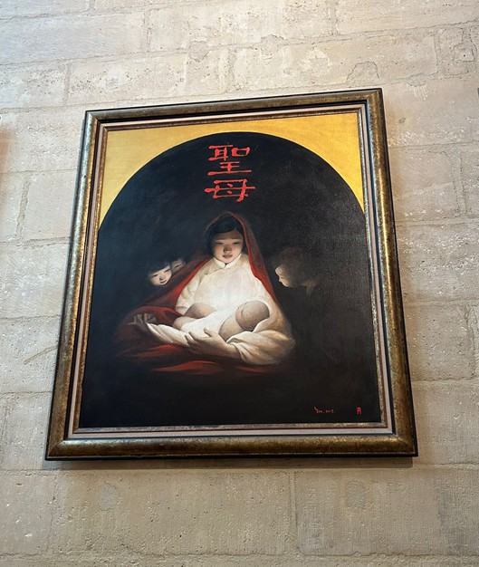 Un cuadro en Notre Dame