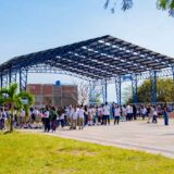 Estudiantes de Quilichao reciben nuevas canchas y cubiertas