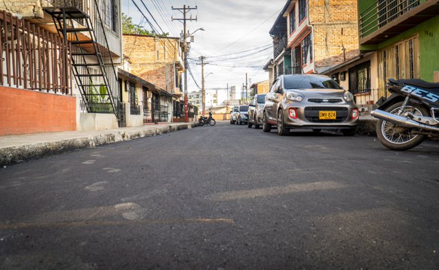 Popayán entrega pavimentación en barrio Santa Fe2