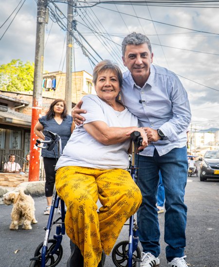 Popayán entrega pavimentación en barrio Santa Fe3