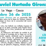 Asesinan al líder social Ruviel Hurtado en el sur del Cauca