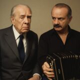 Borges con Astor Piazzolla