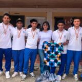 Estudiantes de Cajibío fueron reconocidos en la Copa Quintana 2025