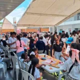 Jóvenes caloteños presentan su primera feria empresarial