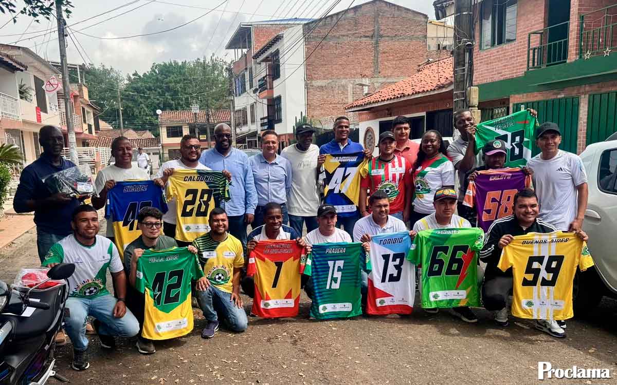 Amunorca lideró dotación deportiva para ‘Rodamos el Balón por la Paz’ Amunorca lideró dotación deportiva para ‘Rodamos el Balón por la Paz’