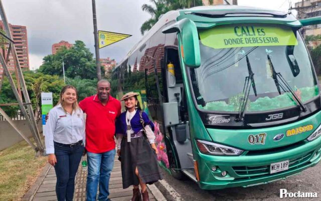 Bus Turístico de la Secretaría de Turismo de Cali