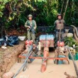 Incautan maquinaria usada en minería ilegal en Chocó