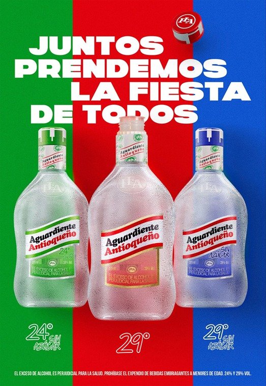 Juntos prendemos la Fiesta de Todos - Aguardiente Antioqueño Juntos prendemos la Fiesta de Todos - Aguardiente Antioqueño