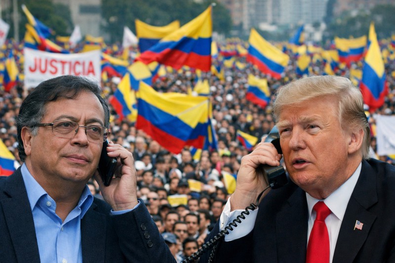 CONVERSACIÓN ENTRE PETRO Y TRUMP DEJA GANADORES Y PERDEDORES CONVERSACIÓN ENTRE PETRO Y TRUMP DEJA GANADORES Y PERDEDORES