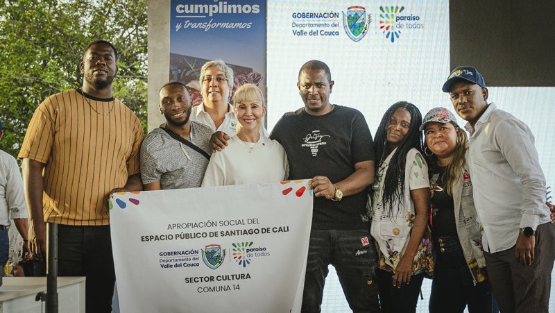 Gobernación del Valle entregó importante dotación a líderes comunales de Cali