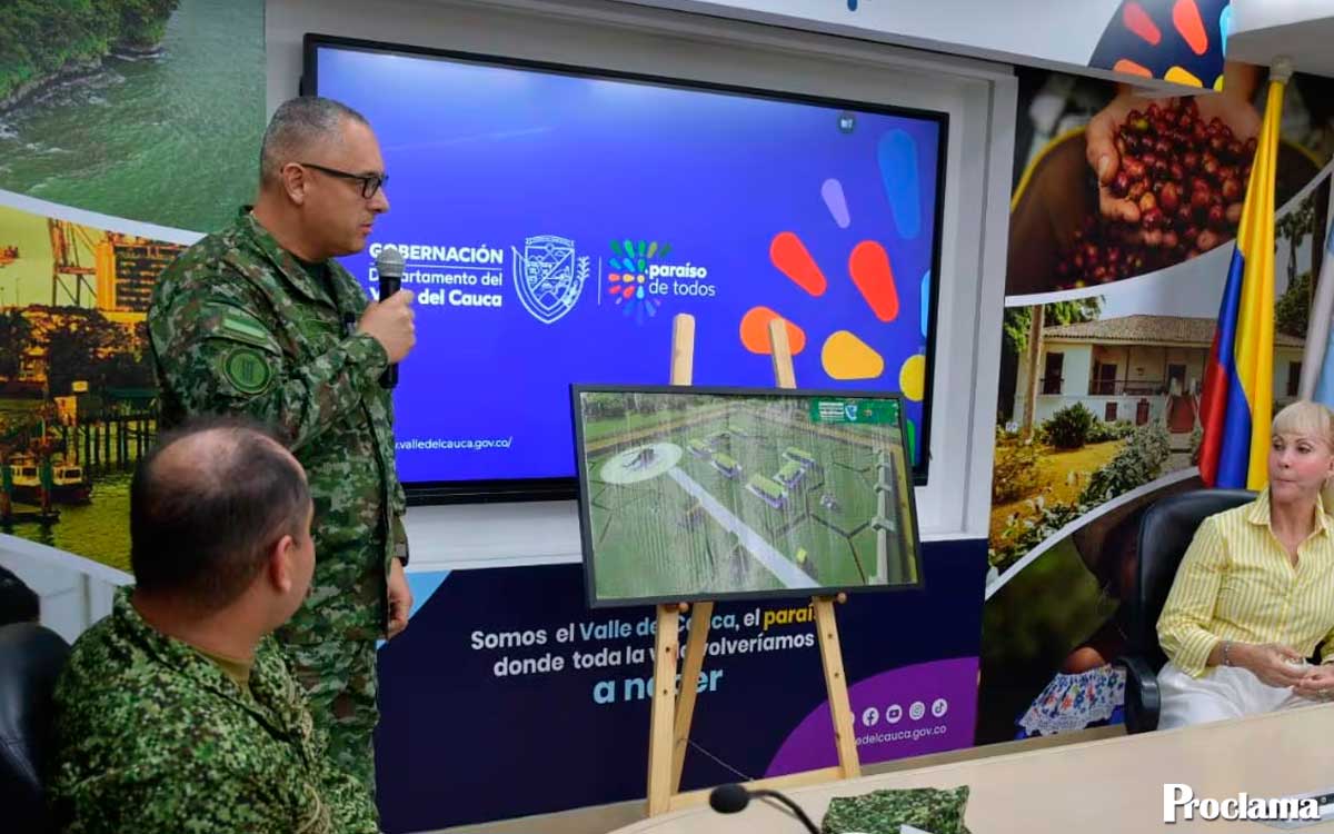 Gobernación entrega lote para base militar en Jamundí Gobernación entrega lote para base militar en Jamundí
