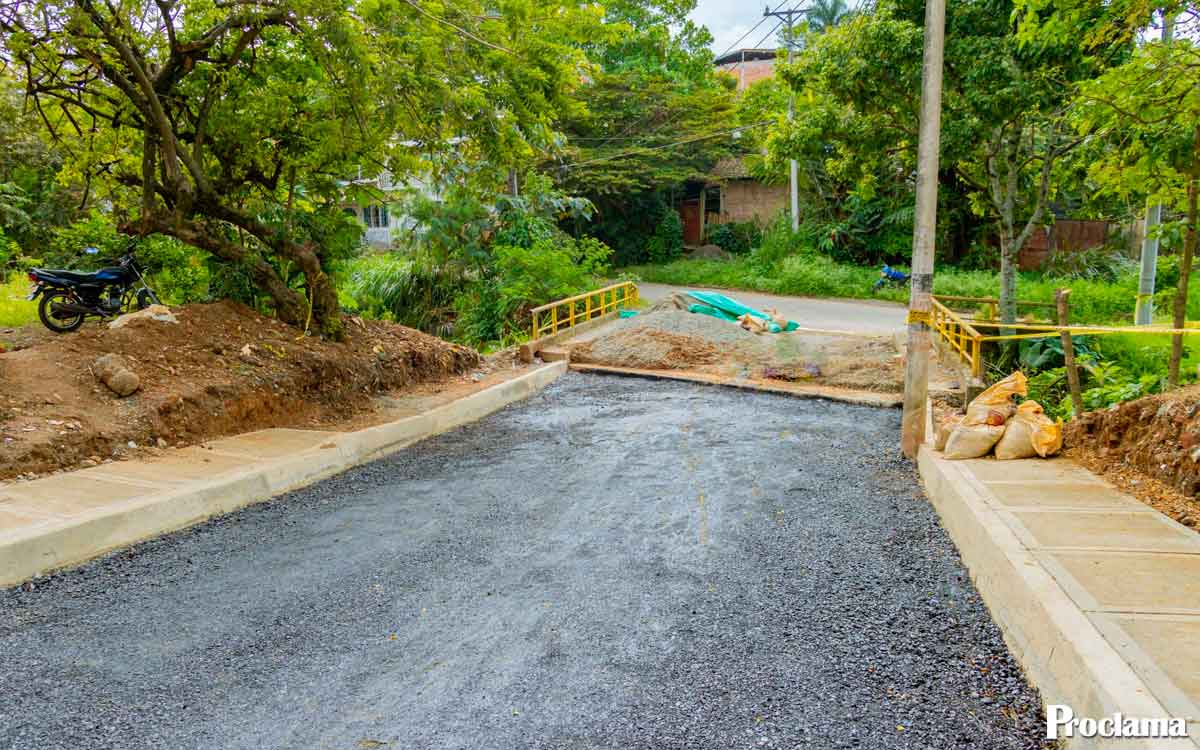 Pavimentación transforma movilidad en Morales Duque Pavimentación transforma movilidad en Morales Duque