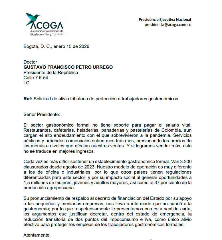 Restaurantes reclaman rebaja fiscal para evitar despidos
